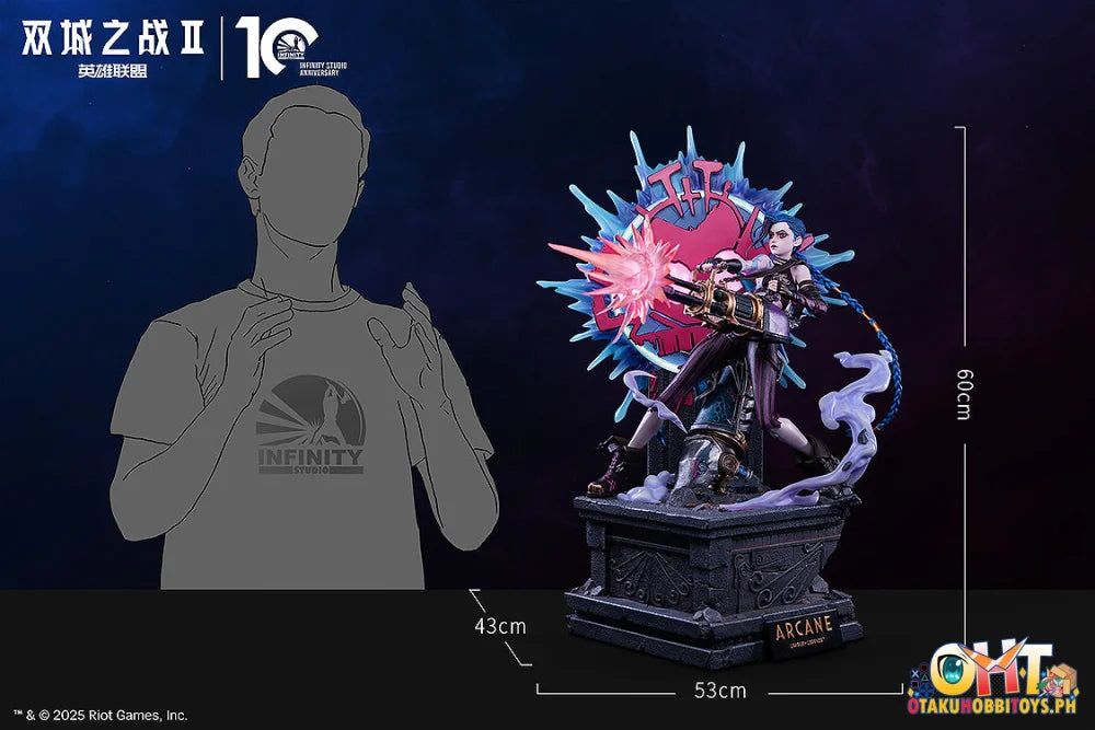 Infinity Studio 1/4 Arcane Season 2 Infinity Studio X Arcane Jinx Scale Figure