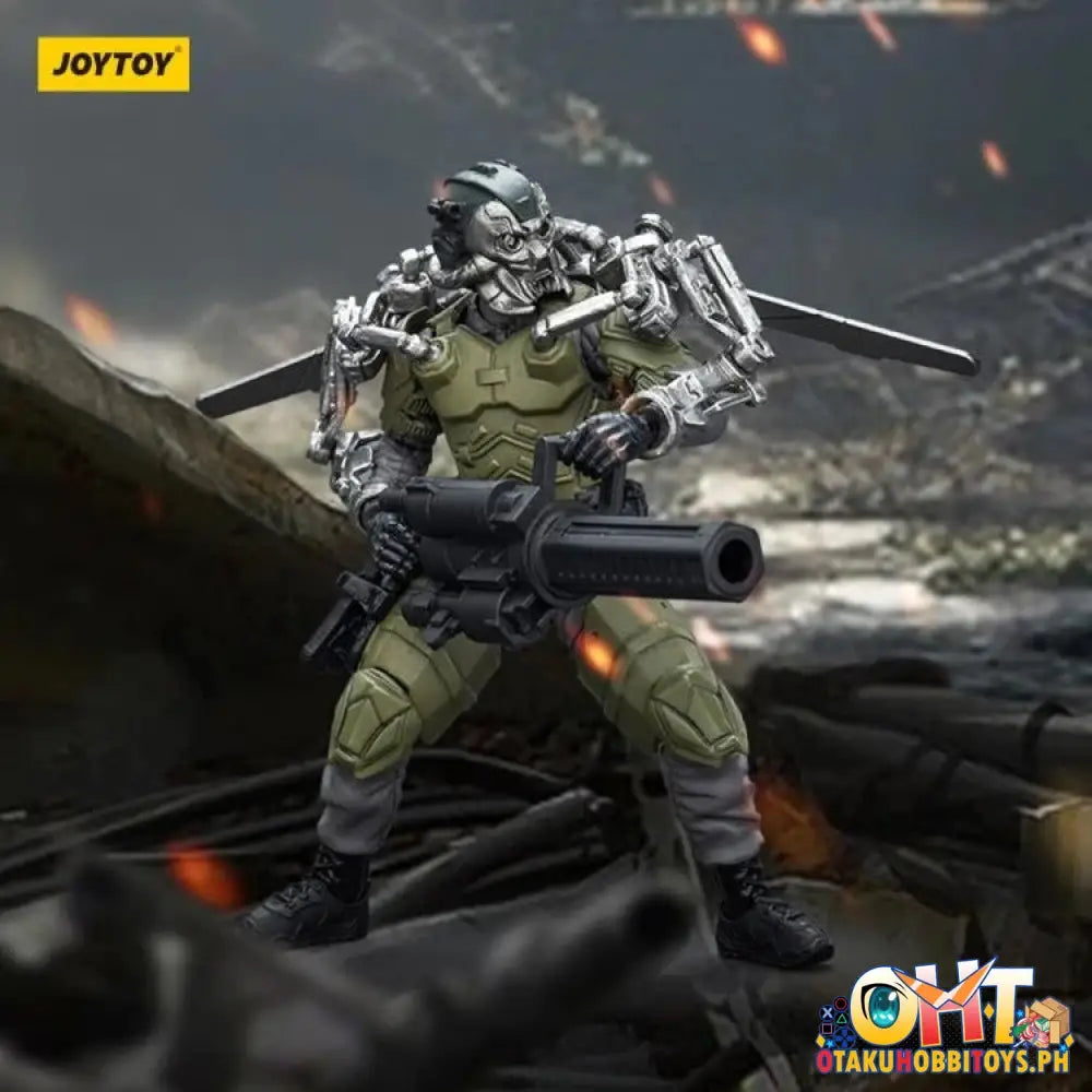 Joytoy 1/18 Army Builder Promotion Pack Figure 29 Lone Wolf With Exoskeleton Jt1750 Articulated
