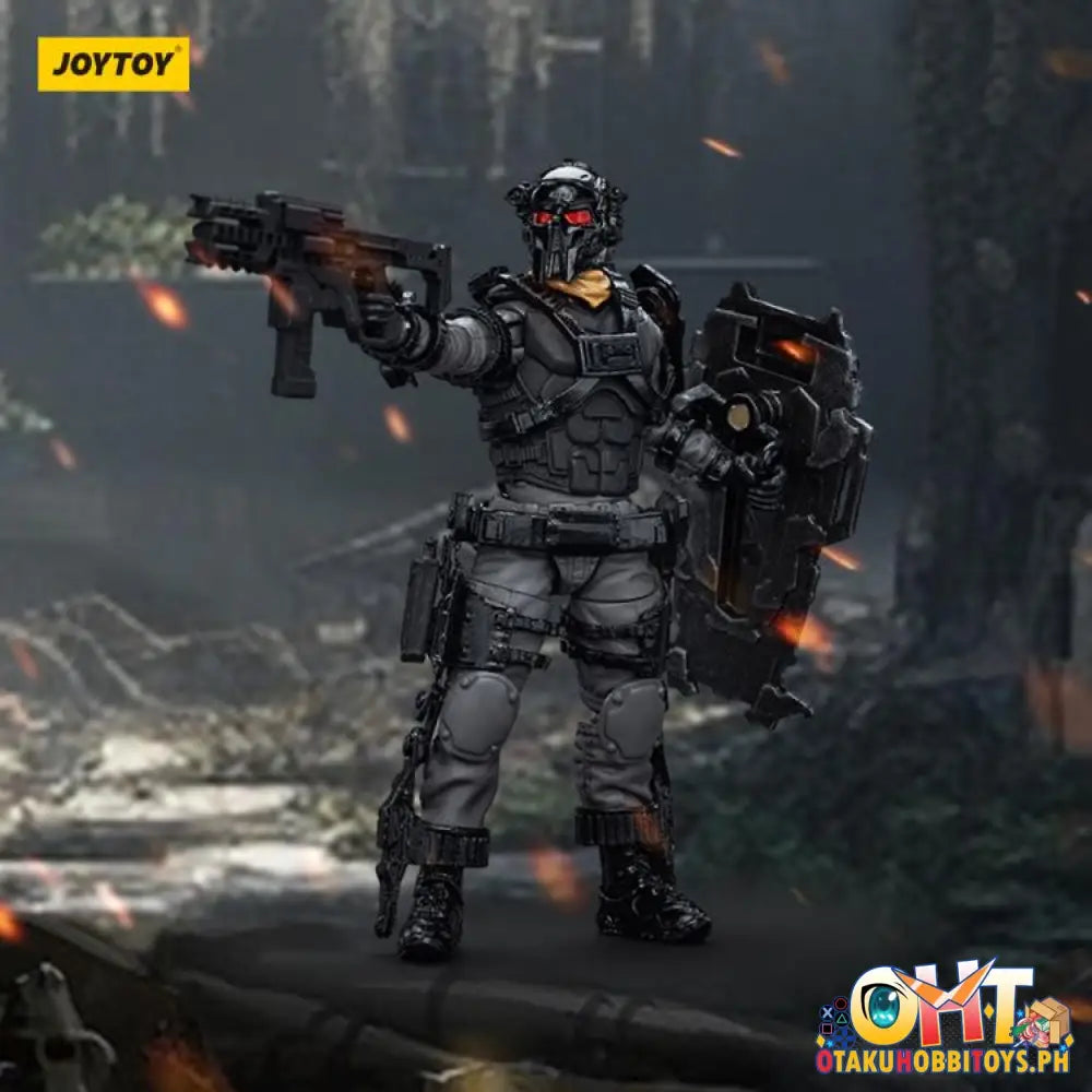 Joytoy 1/18 Army Builder Promotion Pack Figure 31 Bounty Hunter With Blast Shield Jt1774 Articulated