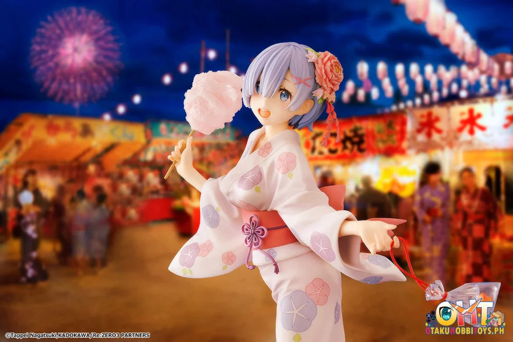 Kadokawa 1/7 Rem: Yukata Ver. (Renewal Package Edition) Prize Figure