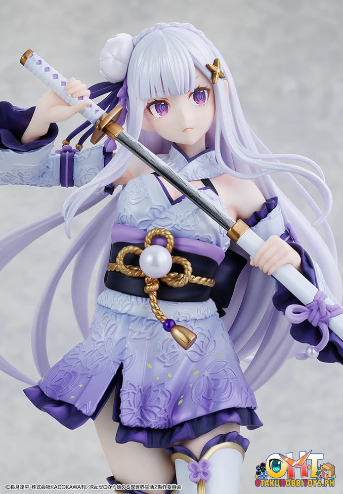 KADOKAWA Re:ZERO -Starting Life in Another World- 1/7 Emilia Combat Outfit ver. Scale Figure