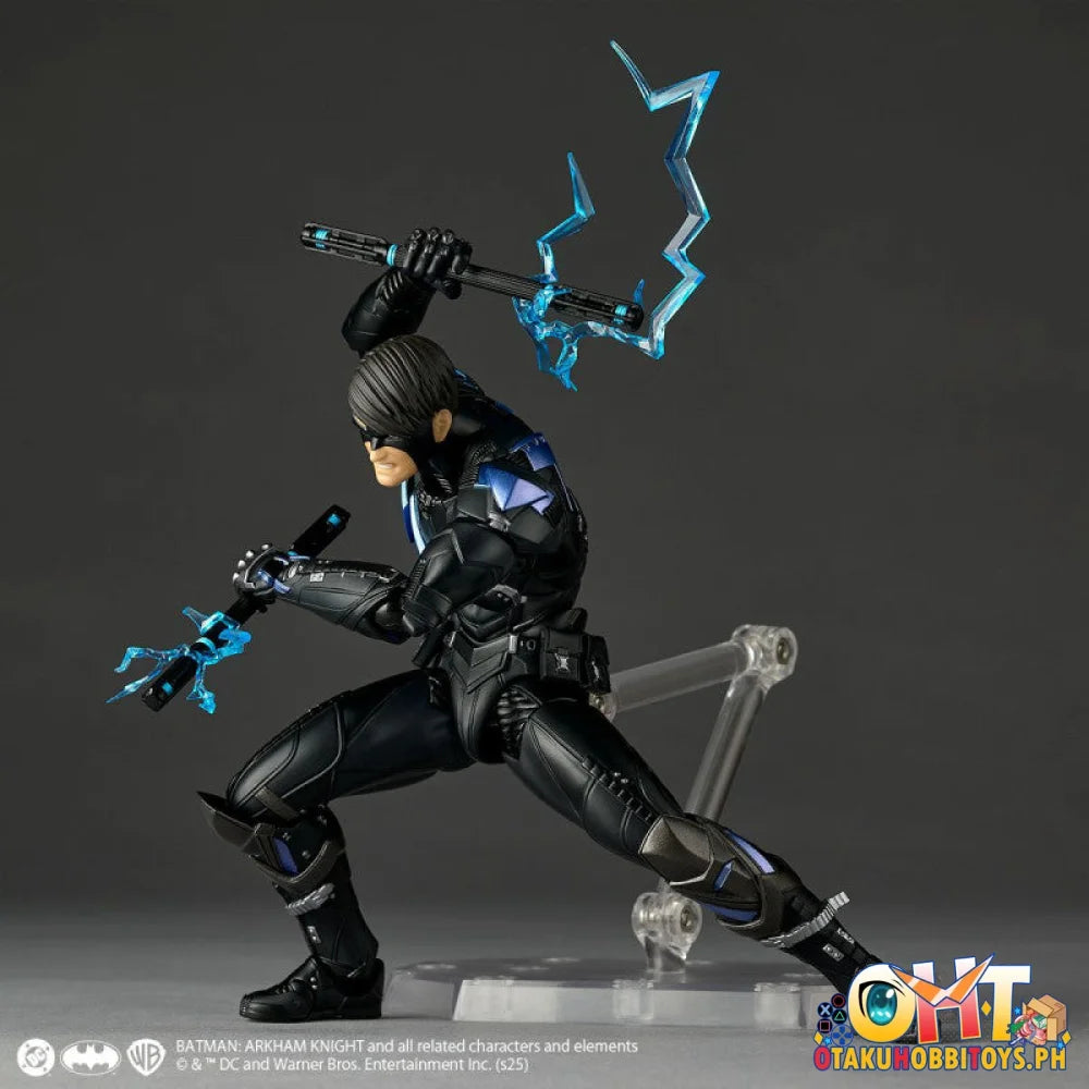 Kaiyodo Revoltech Amazing Yamaguchi Batman: Arkham Knight Action Figure - Nightwing Articulated Figure