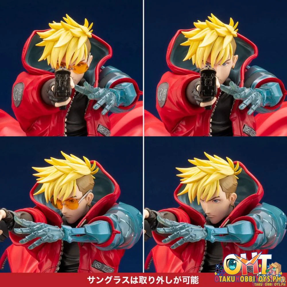 Kotobukiya Artfx J Trigun Stampede 1/8 Vash The Stampede Ver. - Extra Slot Scale Figure