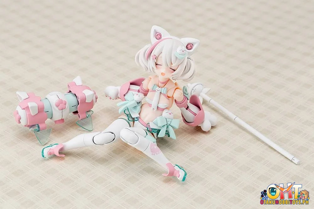 Kotobukiya Megami Device Puni Mofu White Cat Mao - Plastic Model