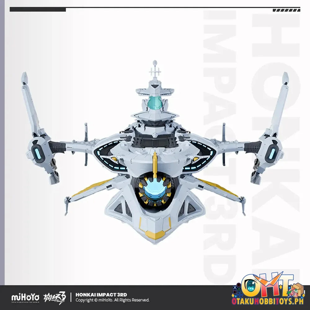 Made in Planetring Honkai Impact 3rd Hyperion Aerial Battleship HK001 1/2000 Model Kit