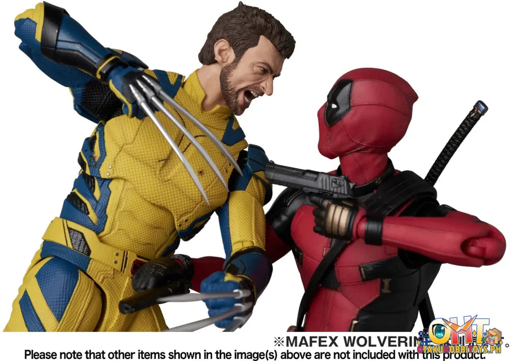 MEDICOM TOY Marvel MCU MAFEX Deadpool (Deadpool & Wolverine Ver.) Action Figure (Reissue) - Articulated Figure