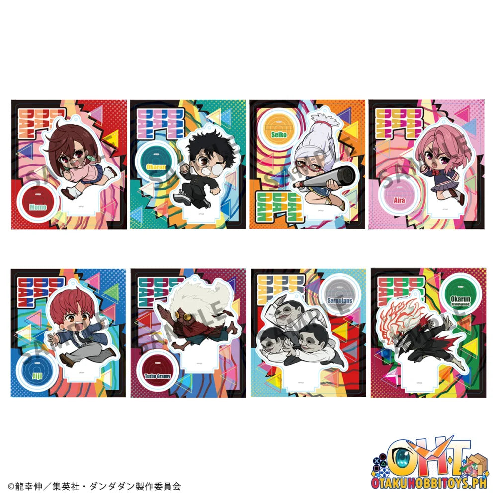 Megahouse Box Of 8 - Tokotoko Acrylic Stand Tv Anime ”Dan Da Dan” Scale Figure