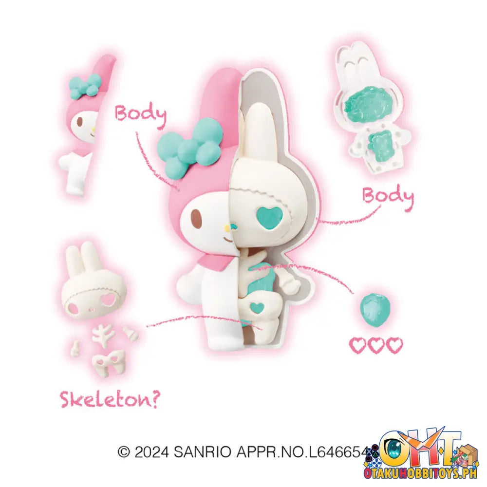 Megahouse Sanrio Kaitai Puzzle Fantasy Characters Pop Mint Mix Set