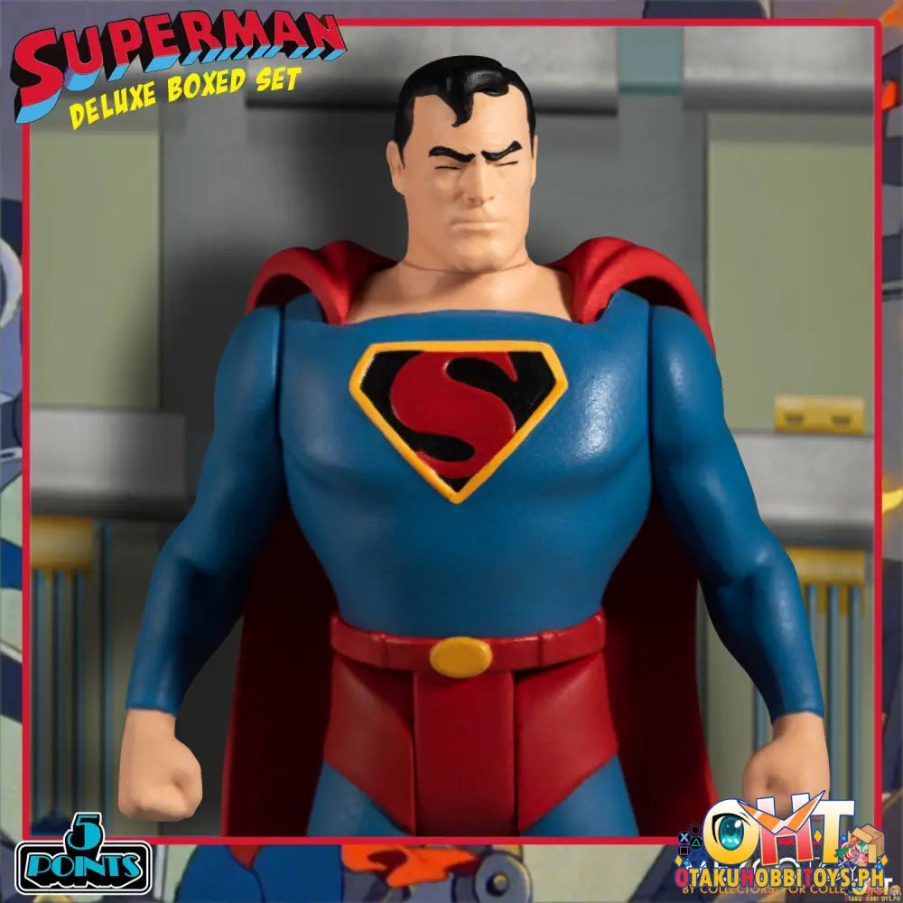 Mezco 5 Points Superman - The Mechanical Monsters (1941): Deluxe Boxed Set