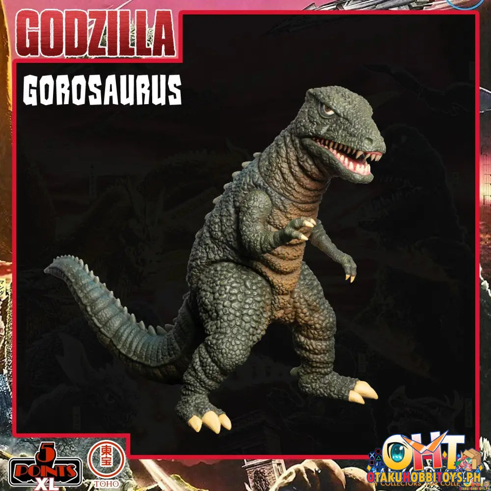 Mezco 5 Points Xl Godzilla: Destroy All Monsters (1968) - Round 2 Boxed Set