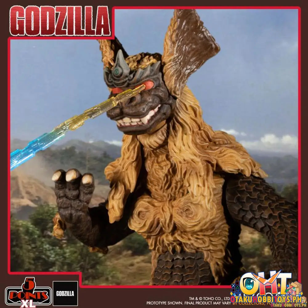 Mezco 5 Points Xl Godzilla Vs Mechagodzilla (1974) Three Figure Boxed Set