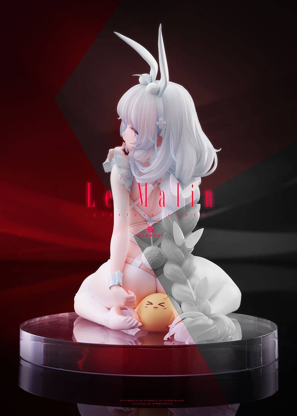 MIMEYOI 1/4 Azur Lane Le Malin Listless Lapin (REPRODUCTION)