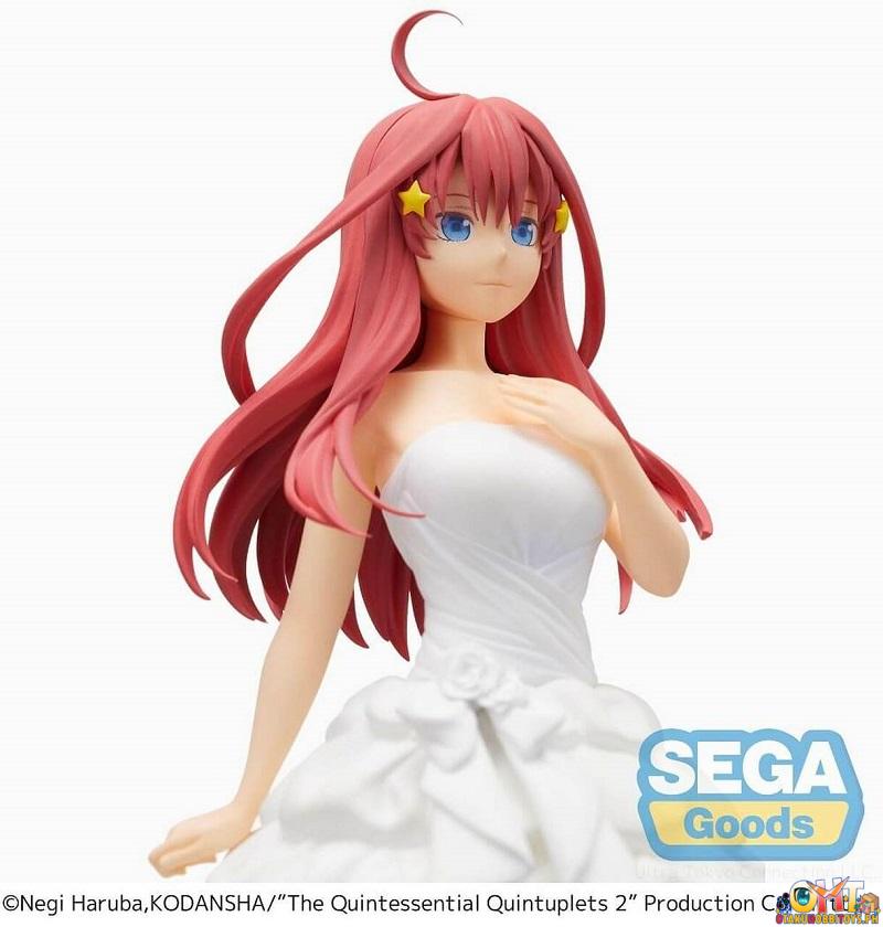 Sega The Quintessential Quintuplets SPM Figure Itsuki Nakano Wedding Dress Ver