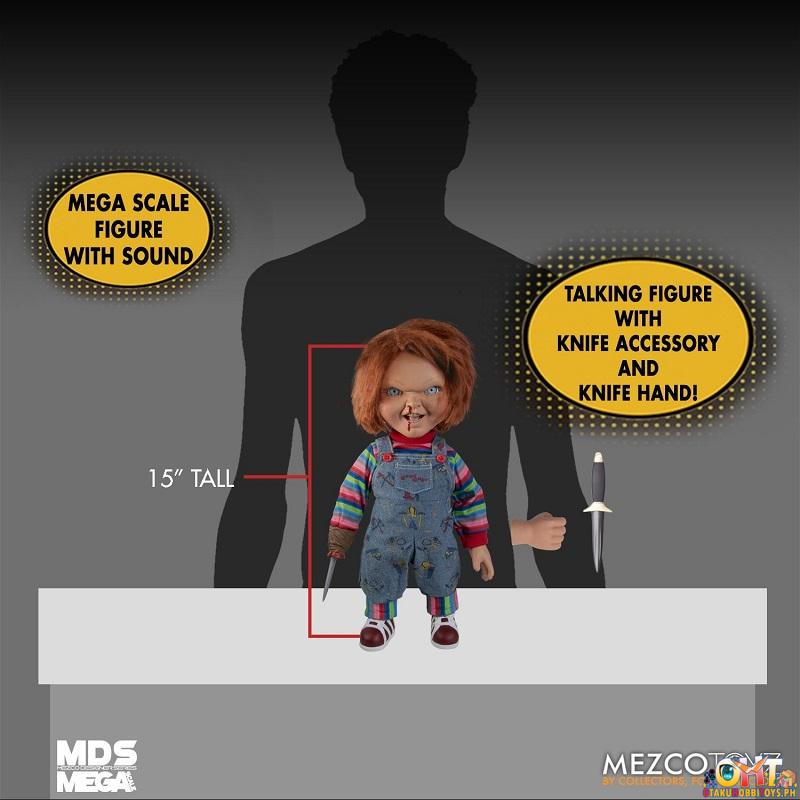 Mezco Designer Series Mega Scale Talking Menacing Chucky