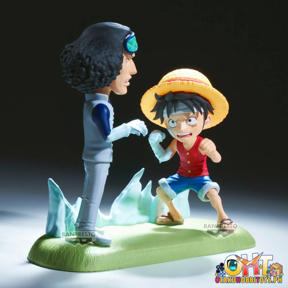One Piece World Collectable Figure Log Stories-Monkey.d.luffy Vs Kuzan- Prize Figure