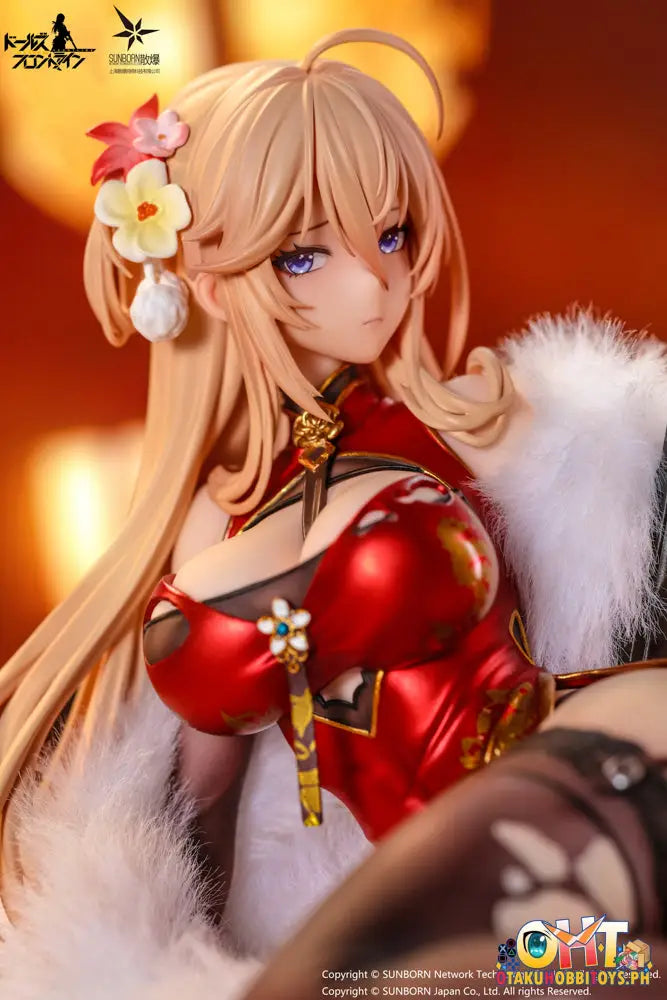 Otakutoys Girls’ Frontline 1/7 Dp28 Coiled Morning Glory Heavy Damage Ver. Scale Figure