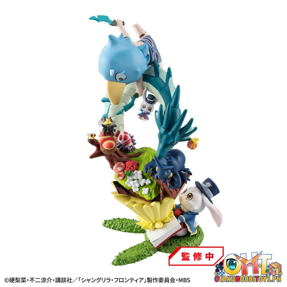 Petitramaex Shangri-La Frontier Vs Monster Diorama Collection Set With Gift Trading Figure