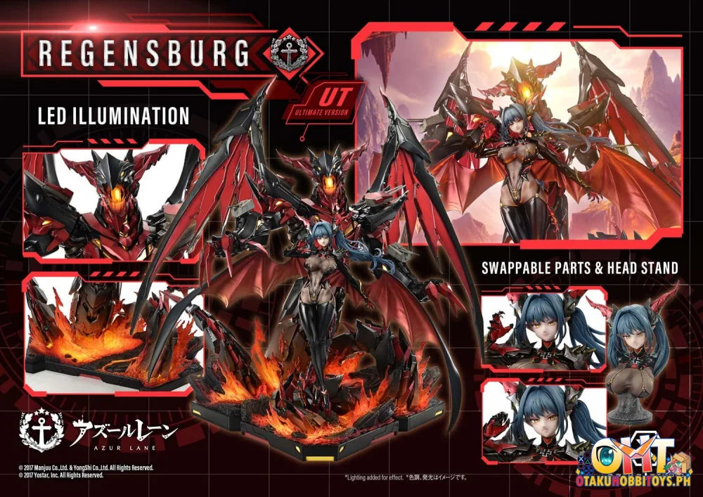 Prime 1 Statue 1/6 Concept Masterline Azur Lane Regensburg Ultimate Version Scale Figure