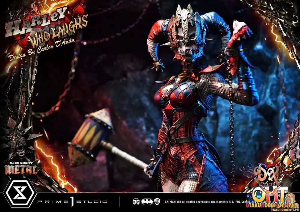 Prime 1 Studio Dark Nights: Metal Museum Masterline 1/3 Harley Quinn Who Laughs Deluxe Version