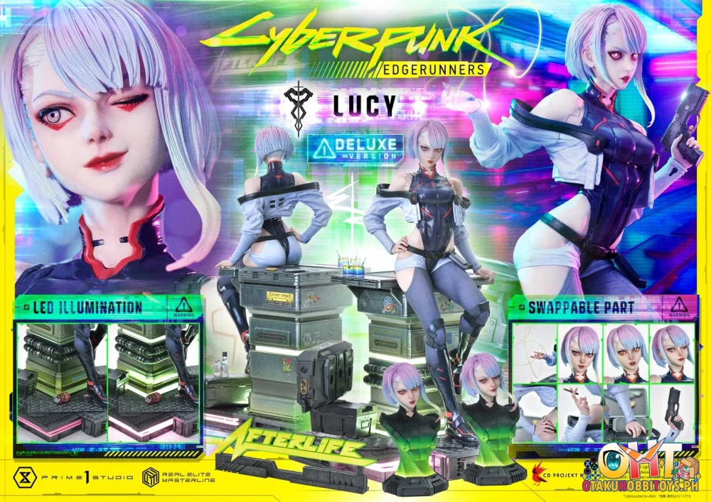 Prime 1 Studio Real Elite Masterline 1/4 Cyberpunk: Edgerunners Lucy Deluxe Ver. Scale Figure