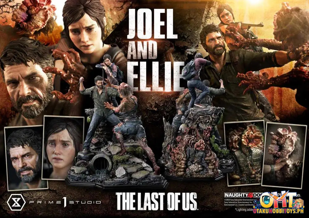 Prime 1 Studio The Last Of Us Part I Ultimate Premium Masterline 1/4 Joel & Ellie Upmtlou-03