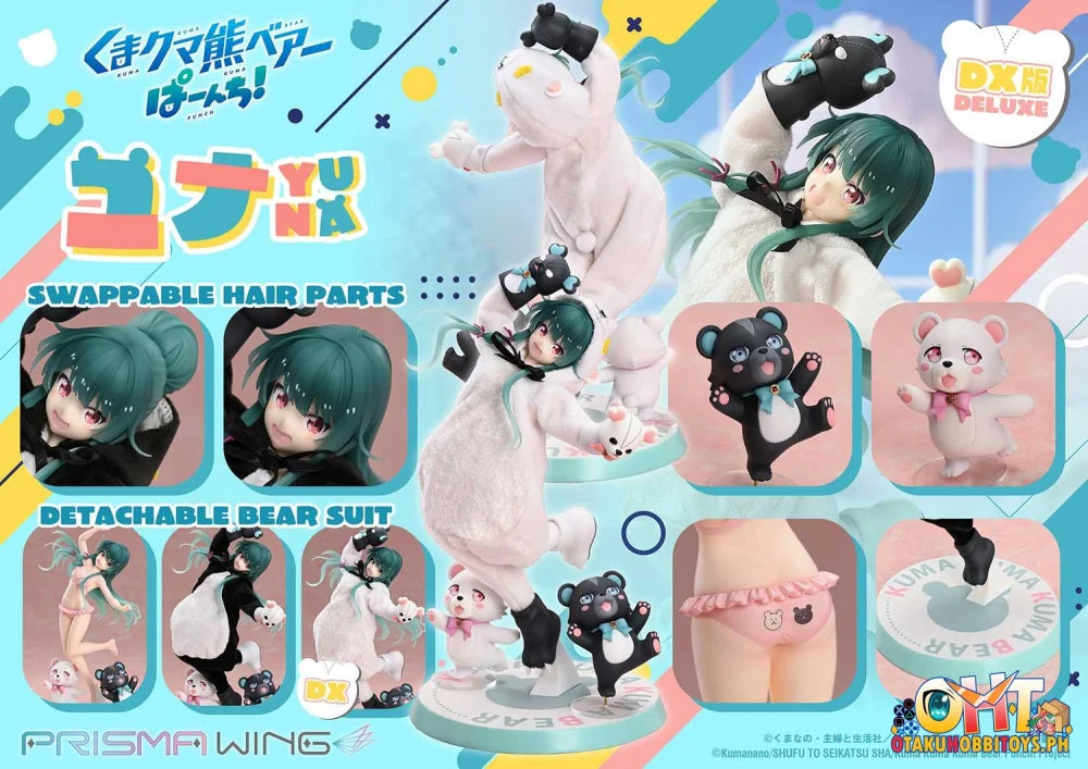 Prime 1 Studios Prisma Wing 1/7 Kuma Kuma Kuma Bear Punch! Yuna 1/7 Deluxe Version Scale Figure