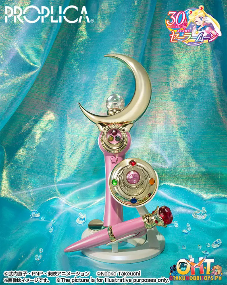 Proplica Transformation Brooch & Disguise Pen Set - Brilliant Color Edition - Sailor Moon Series