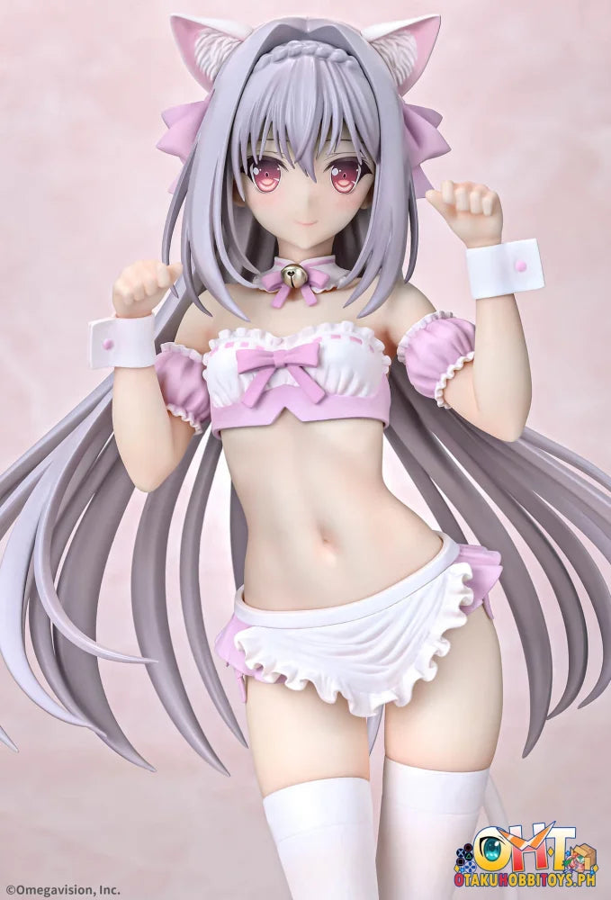Q-Six 1/6 Luna Sakurakouji Cat Maid Sakura Color Ver. Nendoroid