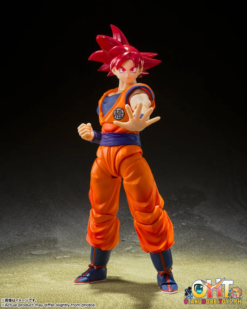 S.h.figuarts Super Saiyan God Son Goku -Saiyan Instilled With The Light Of Righteous Hearts