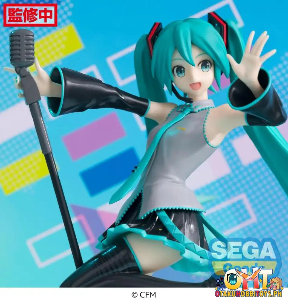 Sega Hatsune Miku Project Diva Mega39’S Luminasta 15Th Ver. Prize Figure