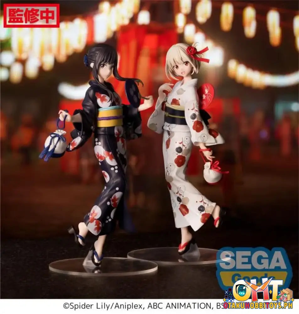 Sega Lycoris Recoil Luminasta Chisato Nishikigi Going Out In A Yukata Ver. Prize Figure