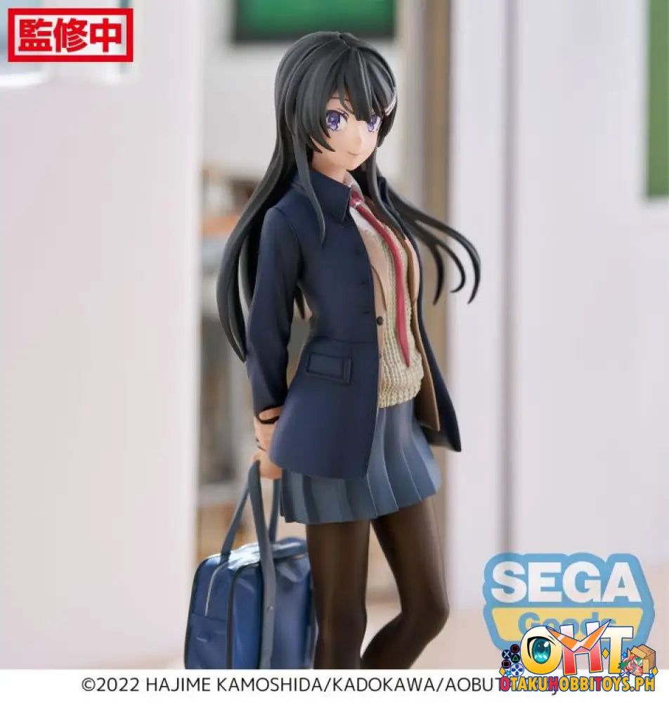 Sega Rascal Does Not Dream Of A Sister Venturing Out Luminasta Mai Sakurajima Prize Figure