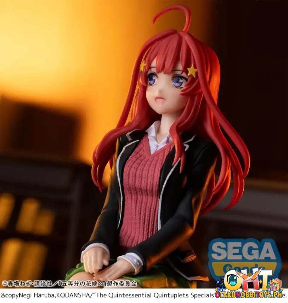 Sega The Quintessential Quintuplets Specials Pm Perching Figure Itsuki Nakano Prize