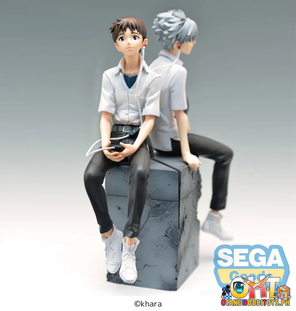 SEGA VIGNETTEUM ’Evangelion: New Theatrical Edition’ ’Shinji & Kaworu’ Shinji Ver. Prize Figure