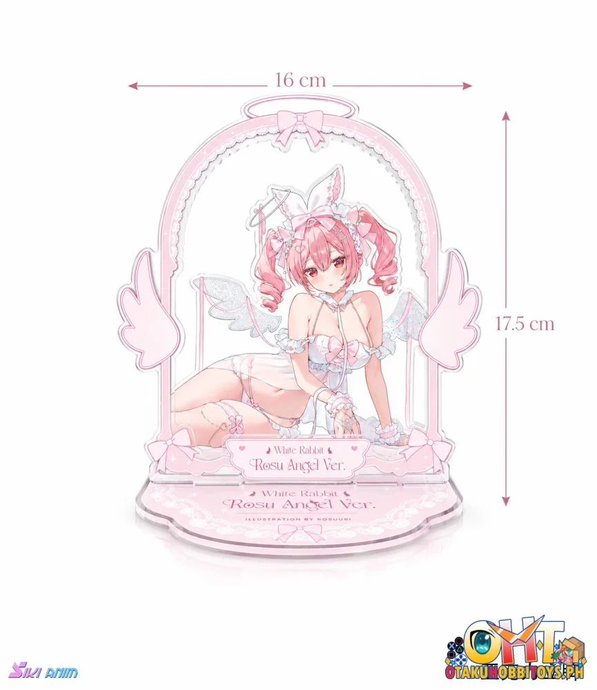SIKI ANIM Original Illustration 1/4 White Rabbit Rosu Angel Ver. Deluxe Edition - Scale Figure