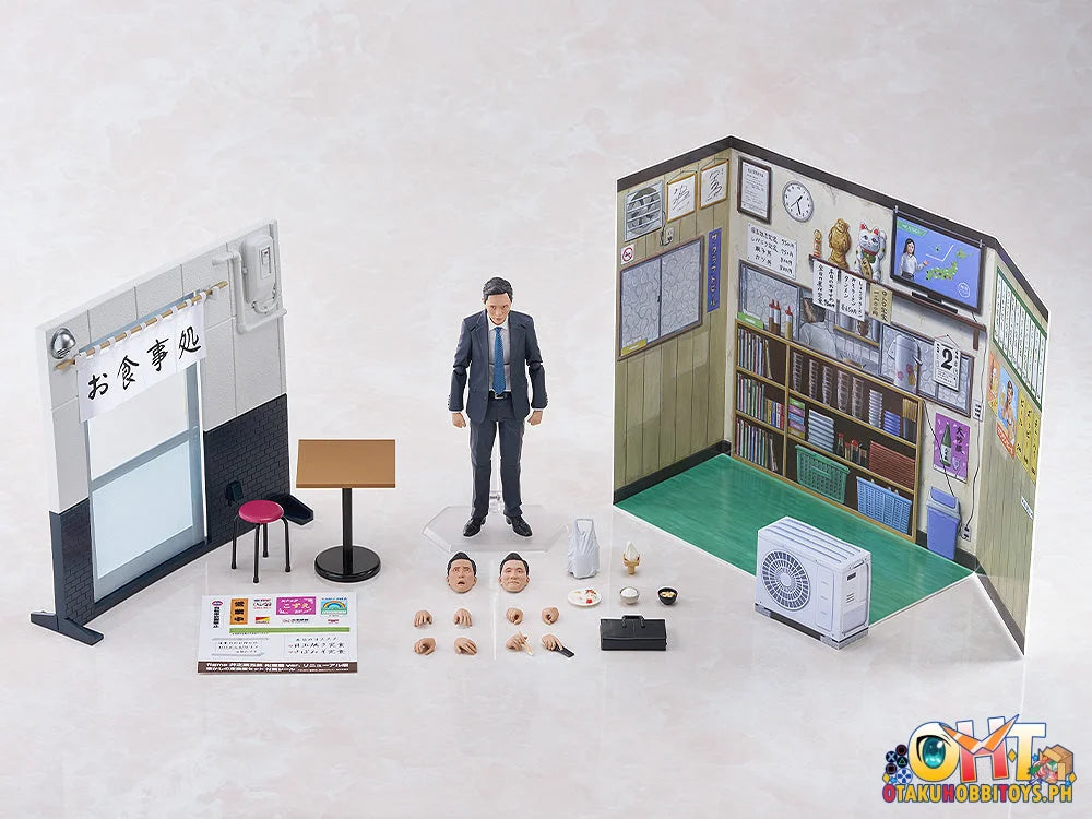 Solitary Gourmet Max Factory figma Goro Inogashira: Yutaka Matsushige ver. Renewal Edition - Nostalgic Teishoku