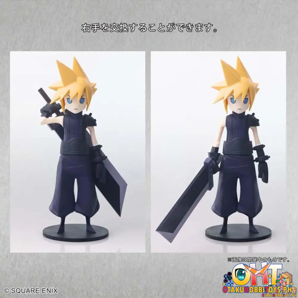 Square Enix Final Fantasy Vii Remake Static Arts Mini - Cloud Strife