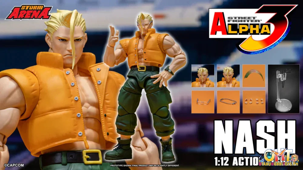 Storm Arena 1/12 NASH STREET FIGHTER 3 ZERO
