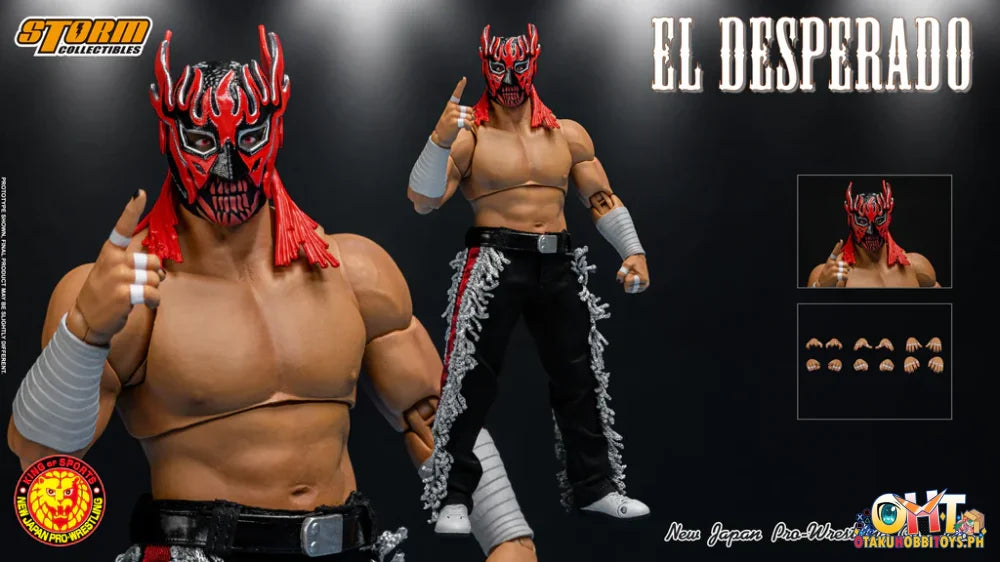 Storm Collectibles El Desperado (Red Mask Version) - Njpw Action Articulated Figure