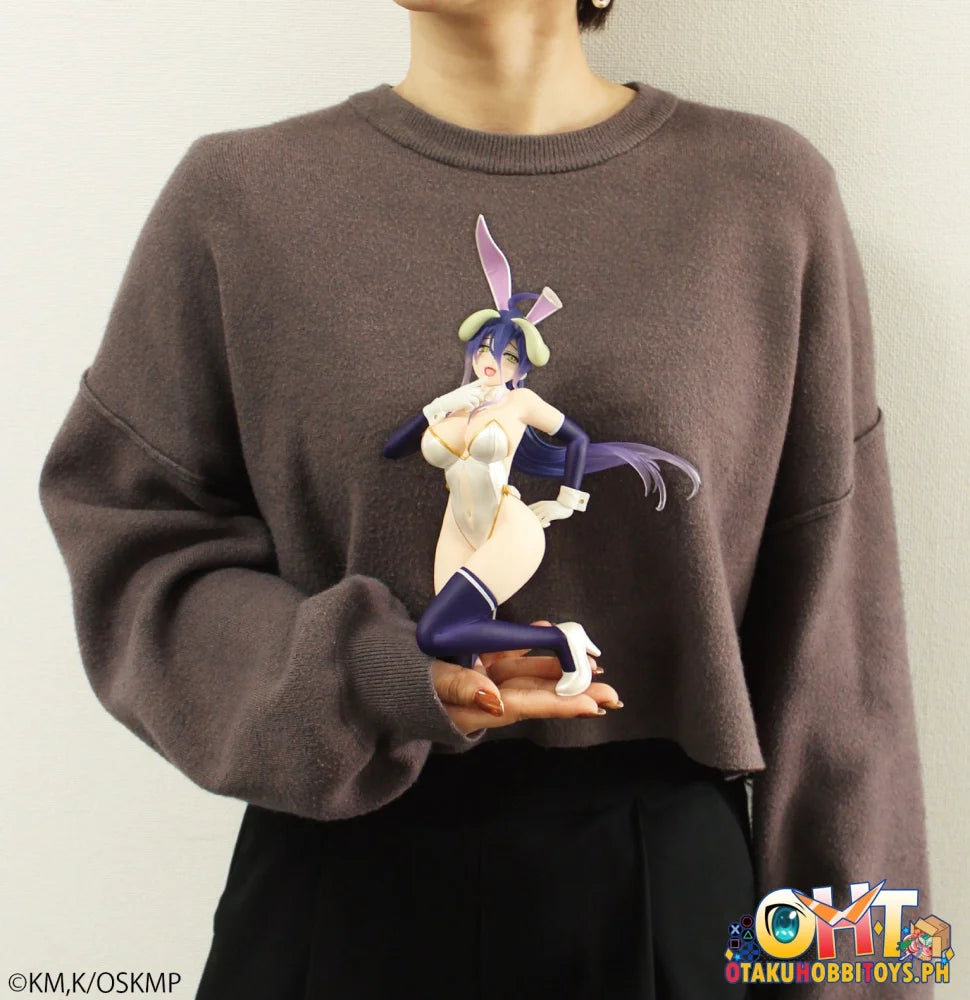 SYSTEM SERVICE OVERLORD ONE-SEVENTH CARAT FIGURE ALBEDO BUNNY WHITE VER.