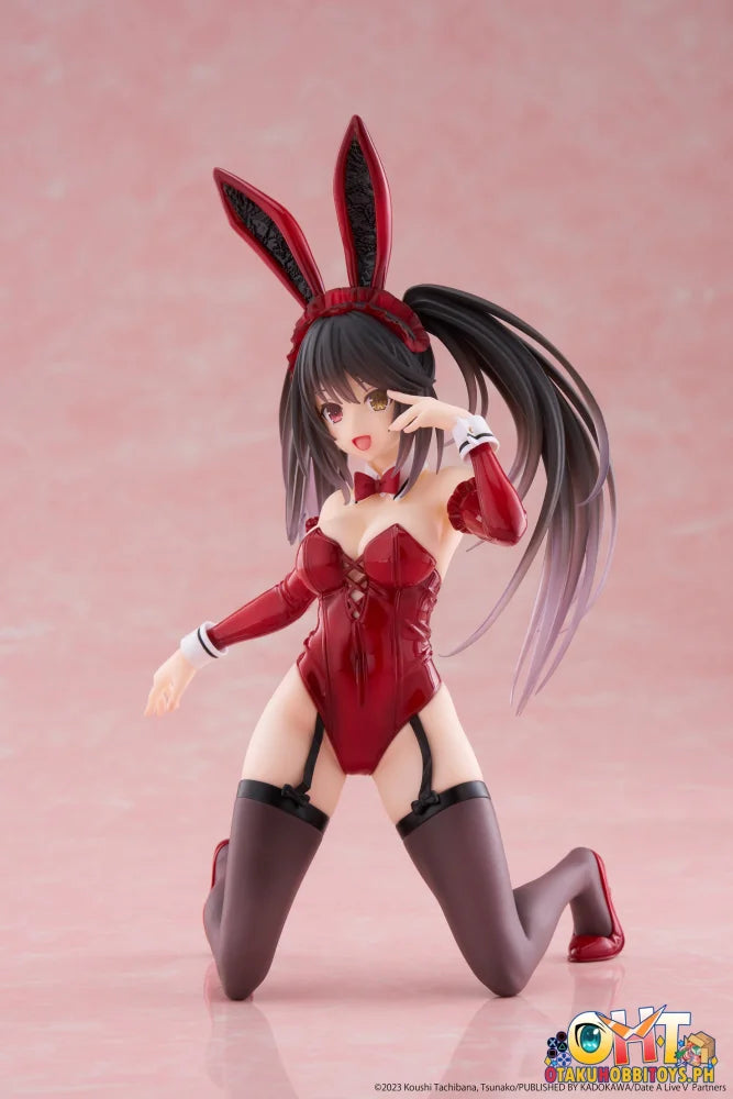 Taito Date A Live V Desktop Cute Figure - Kurumi Tokisaki (Bunny Ver.) Articulated
