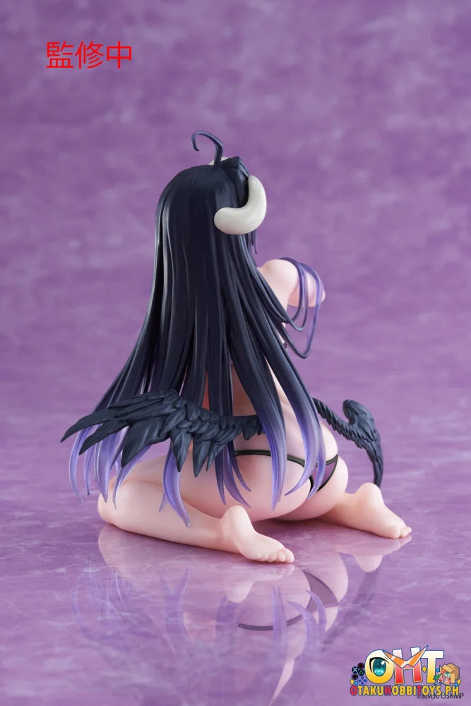 Taito Overlord Desktop Cute Figure - Albedo (Swimsuit Ver.) Renewal Edition Scale