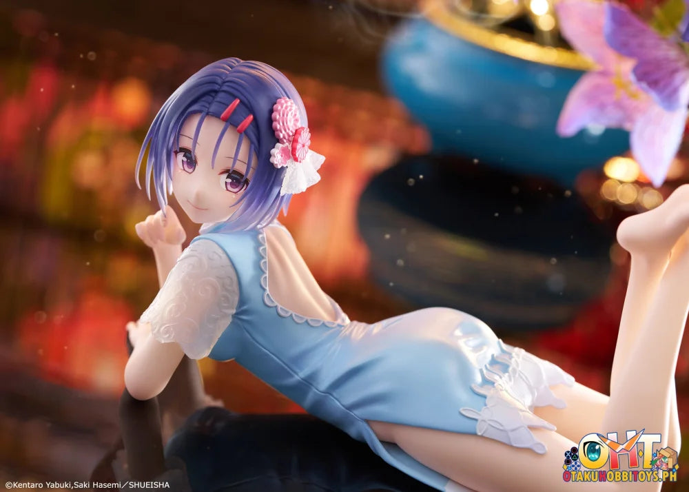 TAITO To Love-Ru Darkness Desktop Cute Figure - Haruna Sairenji (China Dress Ver.) Prize Figure