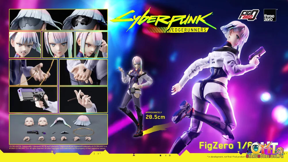 Threezero 1/6 Cyberpunk: Edgerunners Lucy Action Figure Articulated Figure