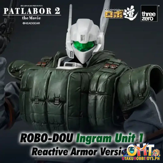 Threezero Patlabor 2: The Movie Robo-Dou Ingram Unit 1 Reactive Armor Version