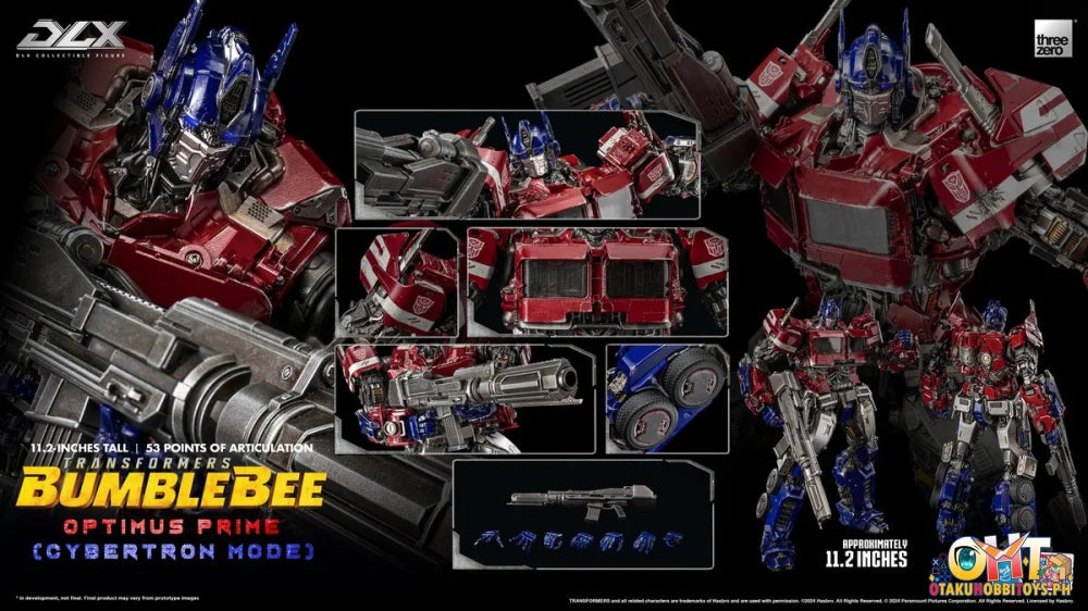 Threezero Transformers: Bumblebee Dlx Optimus Prime Cybertron Mode Articulated Figure