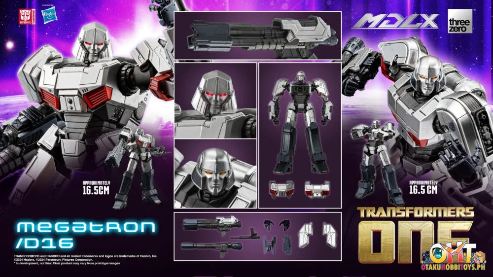 Threezero Transformers One - Mdlx Megatron/D16 Articulated Figure