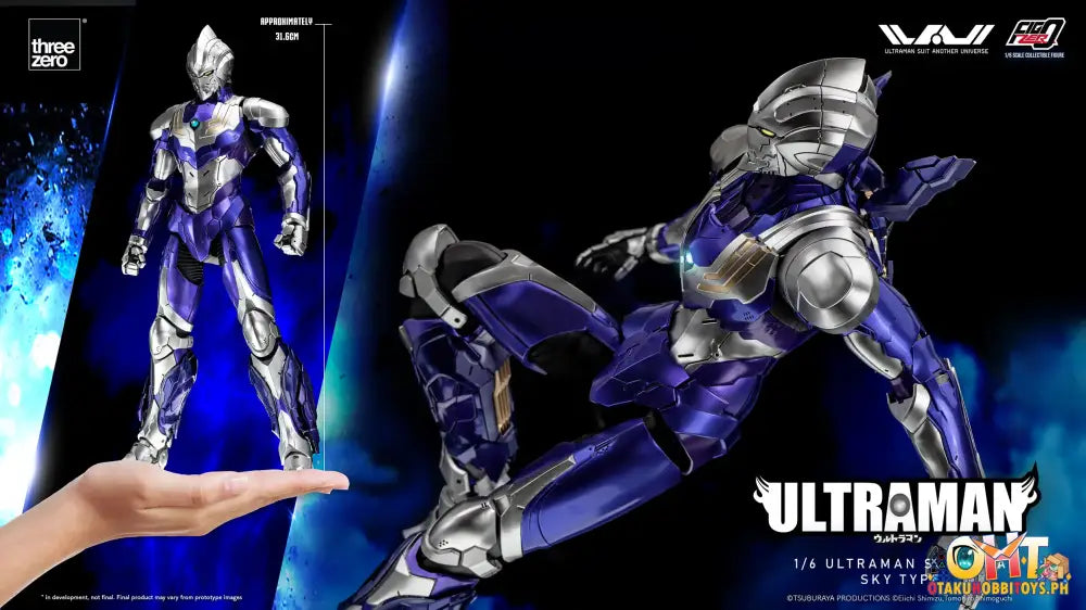 Threezero Ultraman Figzero 1/6 Suit Tiga Sky Type