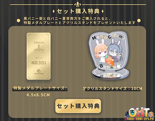 ENSOUTOYS Ikomochi Original Character 1/6 Black Bunny Aoi and White Bunny Natsume 2 Figure Set Limited Ver.
