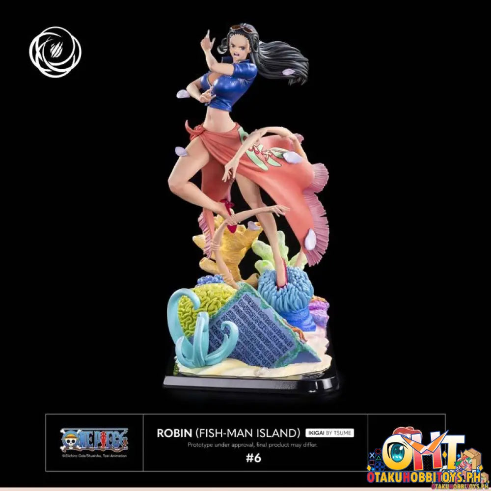 TSUME IKIGAI ONE PIECE Nico·Robin 1/6 Tsume One Piece 1/6 Robin (Fish-Man Island) IKIGAI – OtakuHobbiToys PH